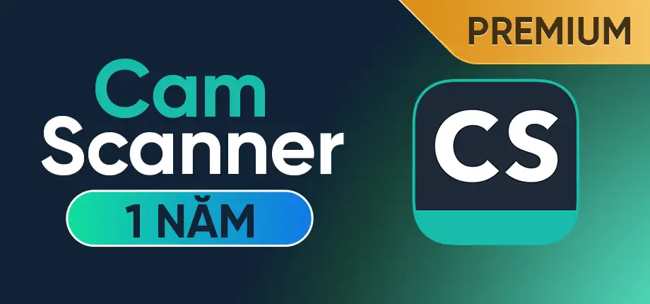 CamScanner Premium 1 năm - Tài khoản