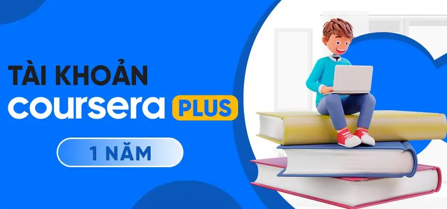 Tài khoản Coursera Plus 1 năm