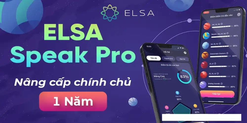 Tài khoản ELSA Pro
