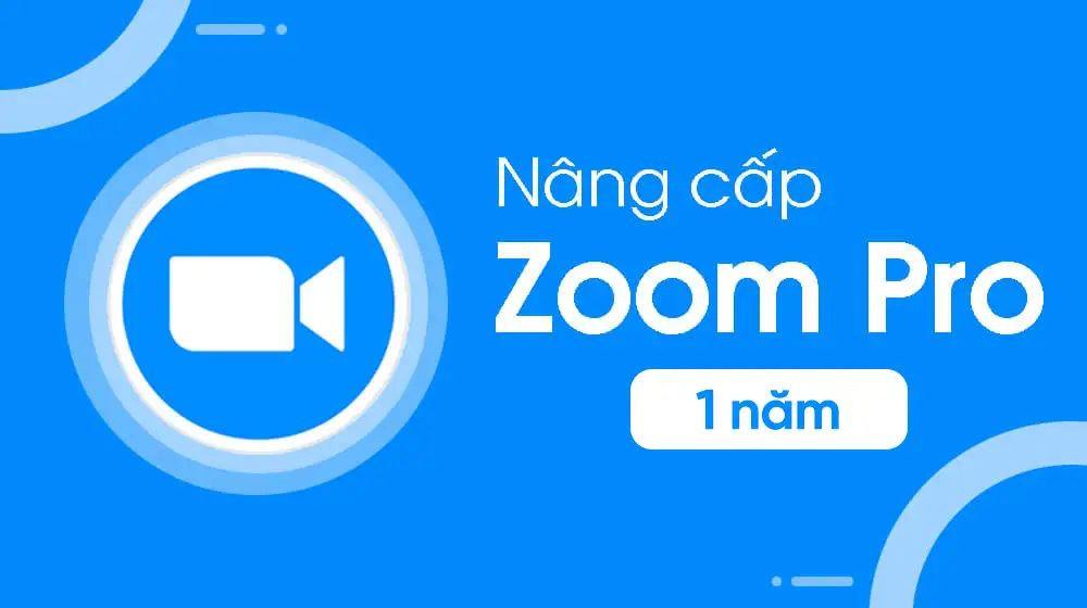 Nâng cấp tài khoản Zoom Pro