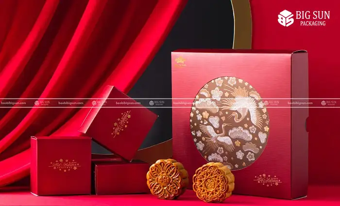 In hộp bánh trung thu Hạc Vũ Nguyệt Hoa