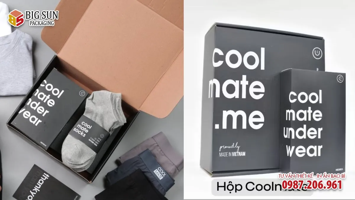 HỘP QUÀ TẶNG THỜI TRANG NAM GIỚI COOLMATE