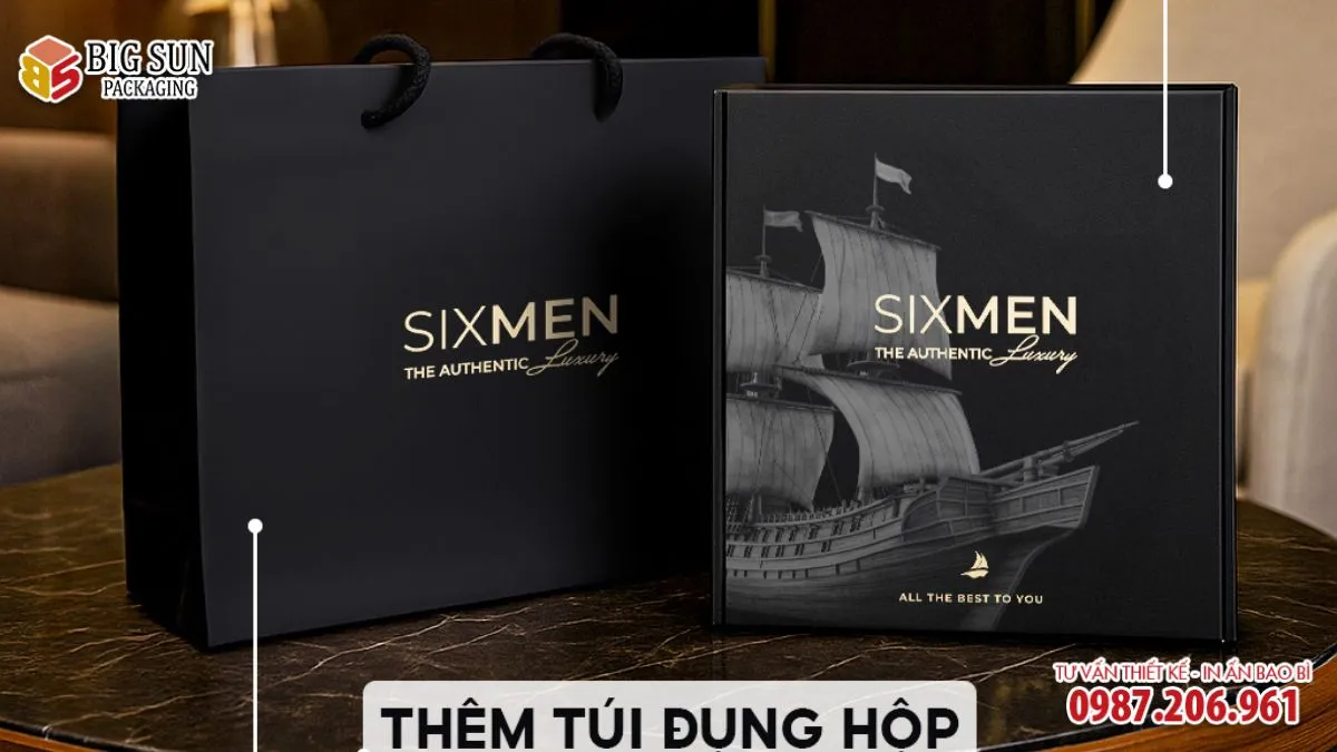 HỘP QUÀ TẶNG THƯƠNG HIỆU SIXMEN LUXURY