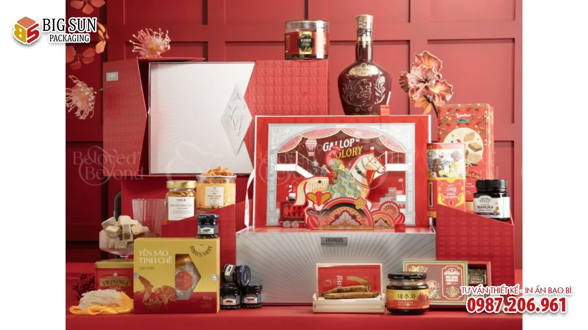 Hộp quà Tết thương hiệu Hopeful Glory