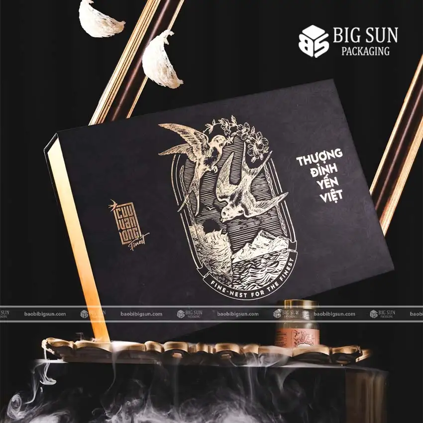 Hộp đựng yến Cửu Vân Long