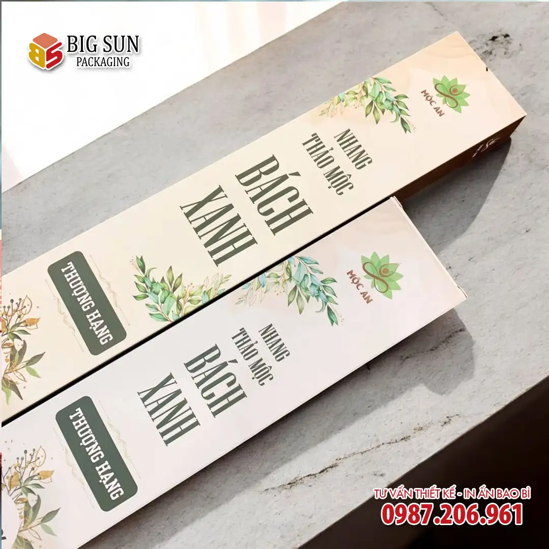 Hộp đựng nhang thảo mộc Mộc An