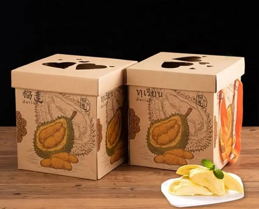 In thùng carton Đựng Sầu Riêng Chất Lượng